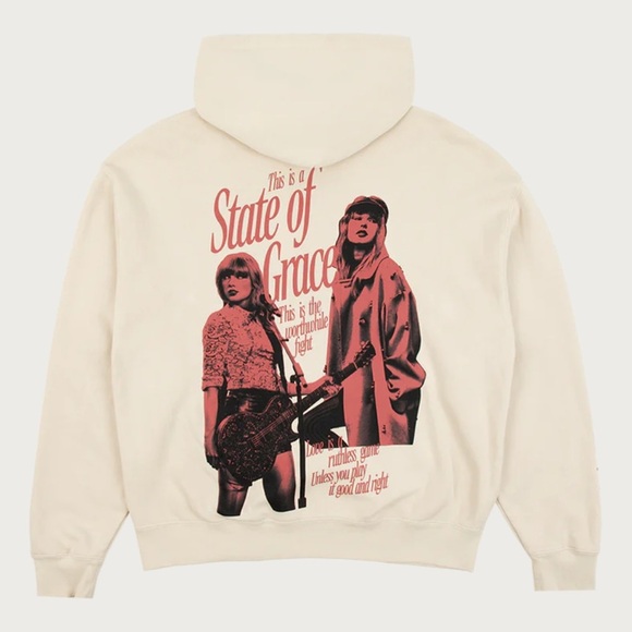 Taylor Swift- Red (Taylor's Version) State of Grace Hoodie - Picture 2 of 10